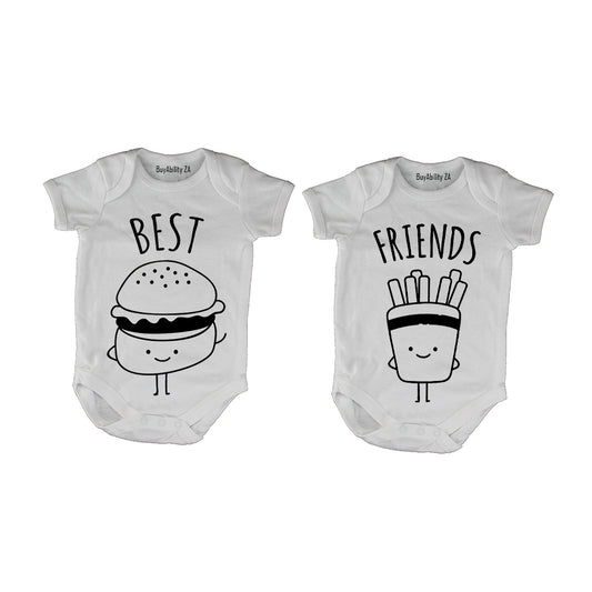 Best Friends - Burger & Fries - Twins | BabyGrow
