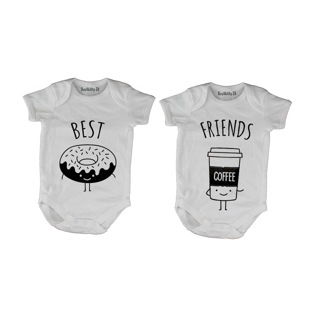 Best Friends - Doughnut & Coffee - Twins | BabyGrow