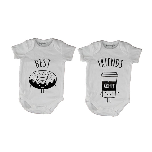 Best Friends - Doughnut & Coffee - Twins | BabyGrow
