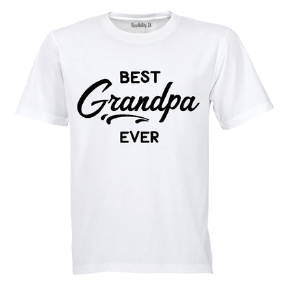 Best Grandpa Ever - Adults - T-Shirt