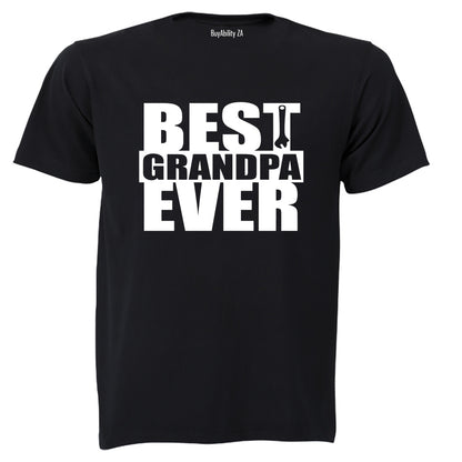 Best Grandpa Ever - Spanner - Adults - T-Shirt
