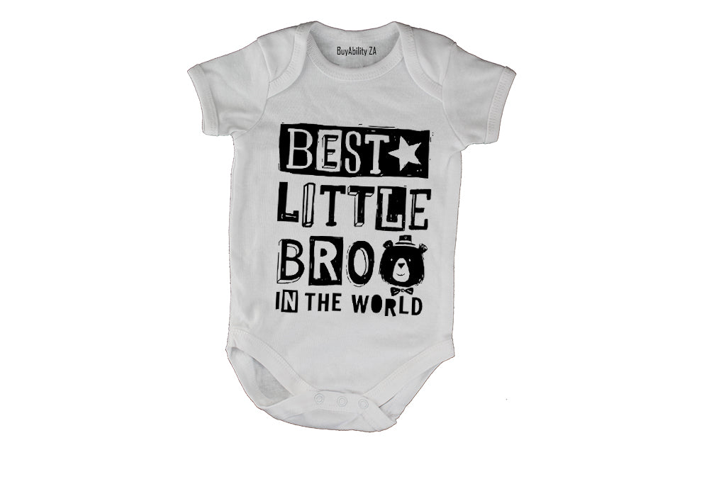 Best Little Bro - Baby Grow