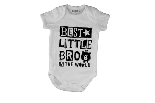 Best Little Bro - Baby Grow