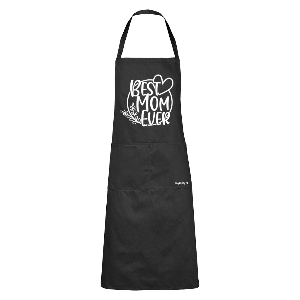 Best Mom Ever - Circular - Apron