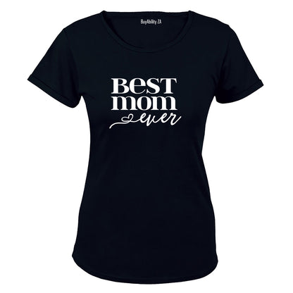 Best Mom Ever - Heart - Ladies - T-Shirt - BuyAbility