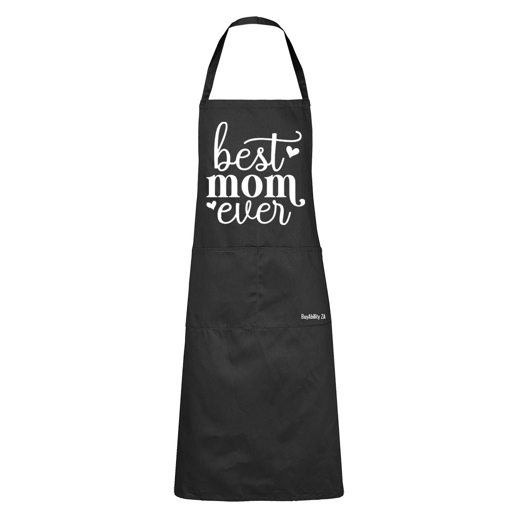 Best Mom Ever Hearts - Apron - BuyAbility South Africa