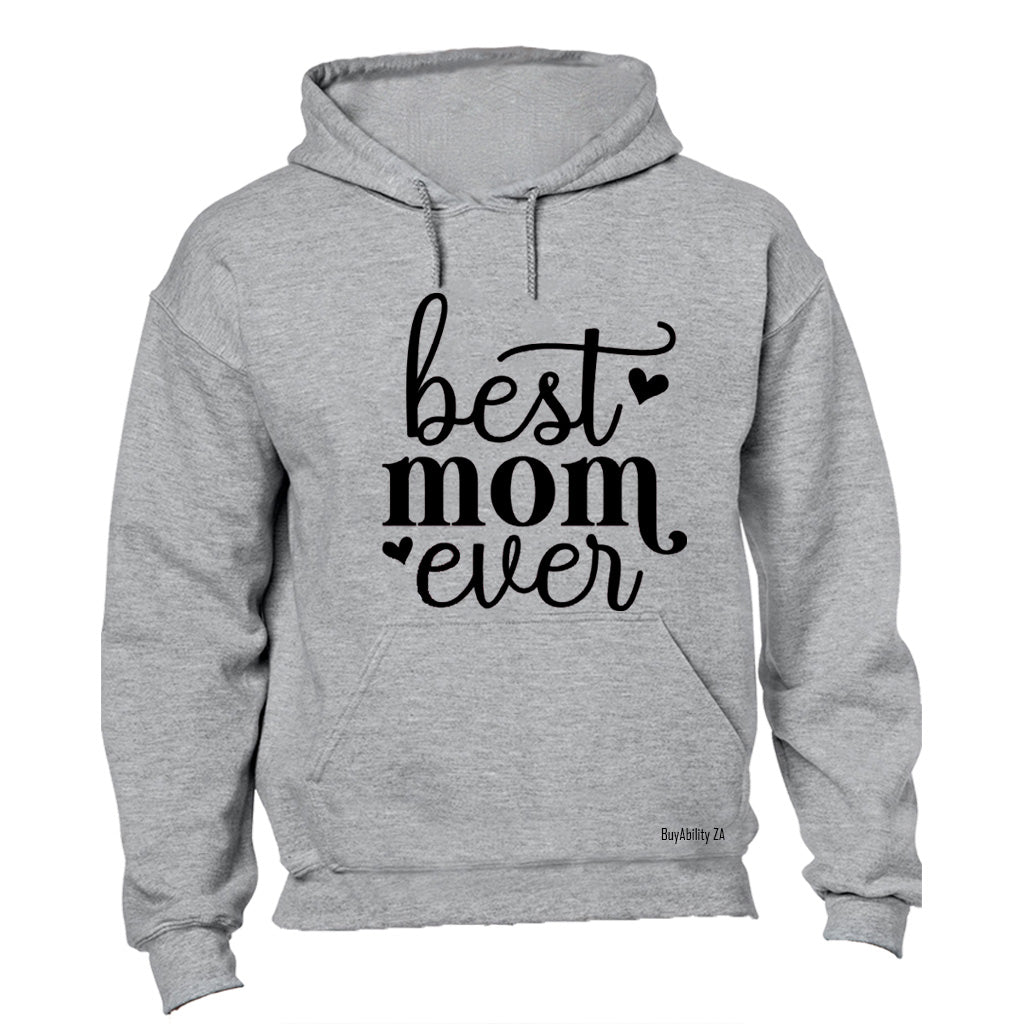 Best Mom Ever Hearts - Hoodie - BuyAbility South Africa