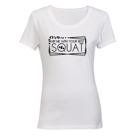 Best Squat - Gym - Ladies - T-Shirt - BuyAbility South Africa