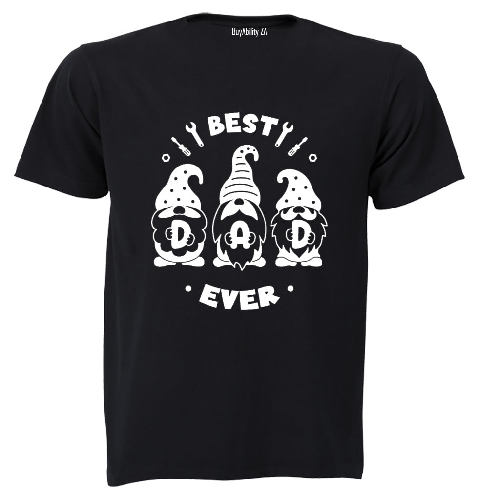 Best Dad Ever - Gnomes - Adults - T-Shirt
