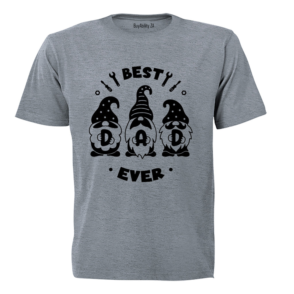 Best Dad Ever - Gnomes - Adults - T-Shirt