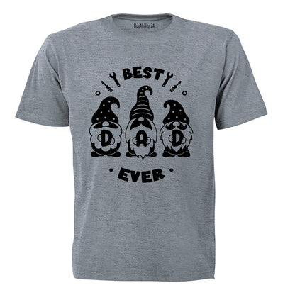 Best Dad Ever - Gnomes - Adults - T-Shirt