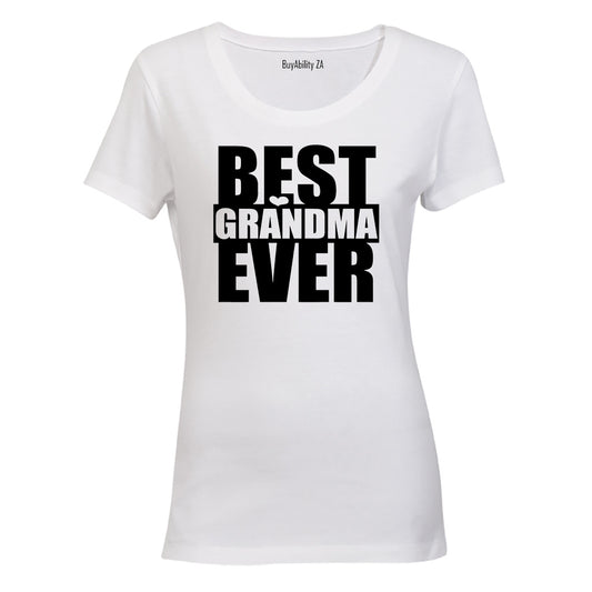 Best Grandma Ever - Ladies - T-Shirt