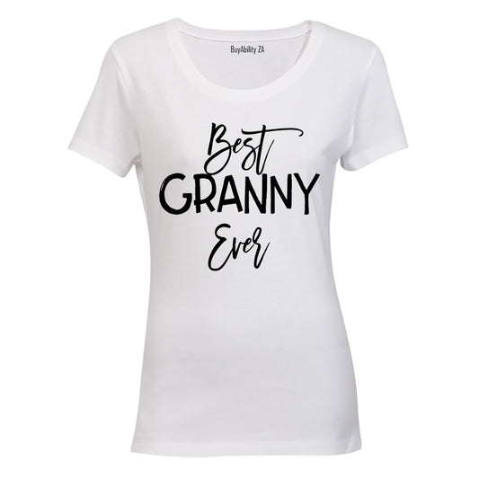 Best Granny Ever - Ladies - T-Shirt - BuyAbility