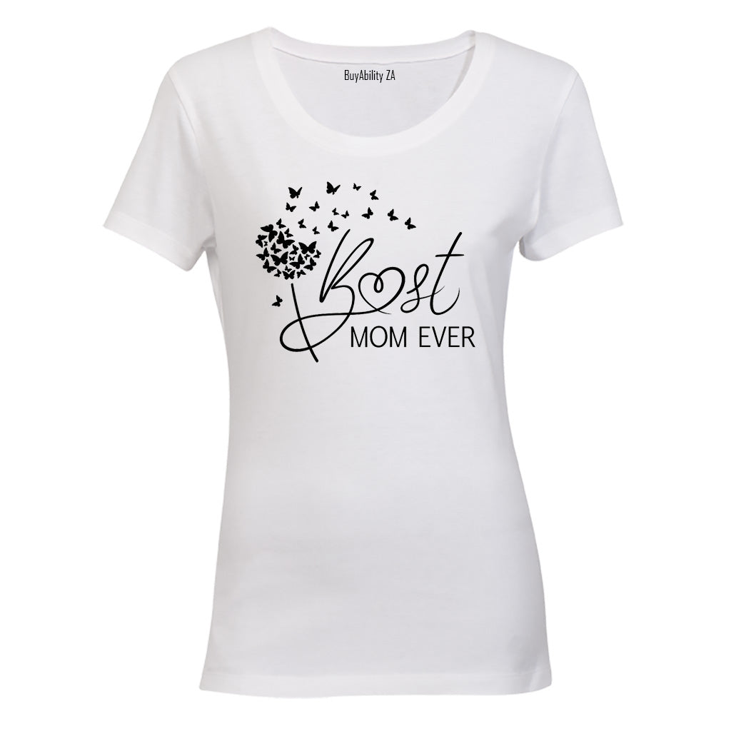 Best Mom Ever - Butterflies - Ladies - T-Shirt