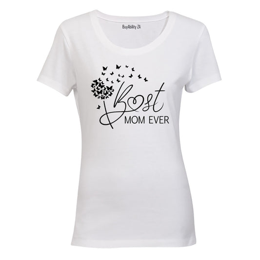 Best Mom Ever - Butterflies - Ladies - T-Shirt