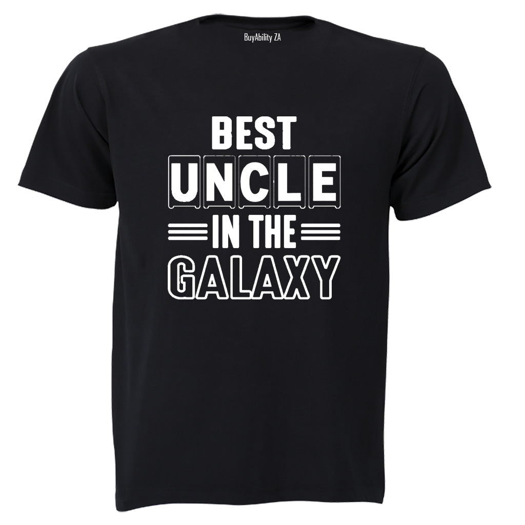 Best Uncle In The Galaxy - Adults - T-Shirt - BuyAbility South Africa