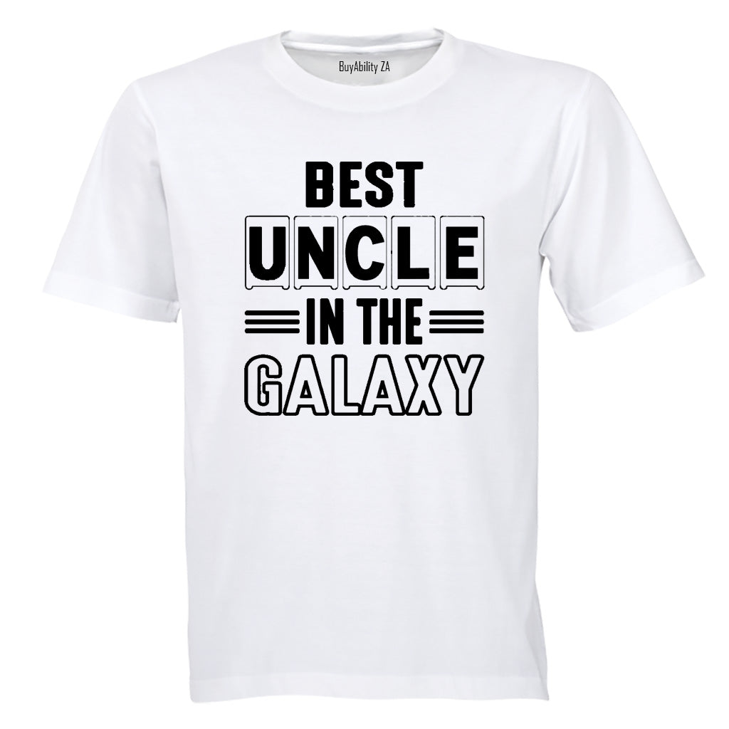Best Uncle In The Galaxy - Adults - T-Shirt - BuyAbility South Africa