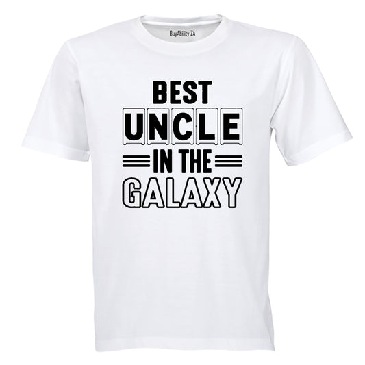 Best Uncle In The Galaxy - Adults - T-Shirt - BuyAbility South Africa