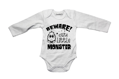 Beware - Cute Little Monster! - Baby Grow