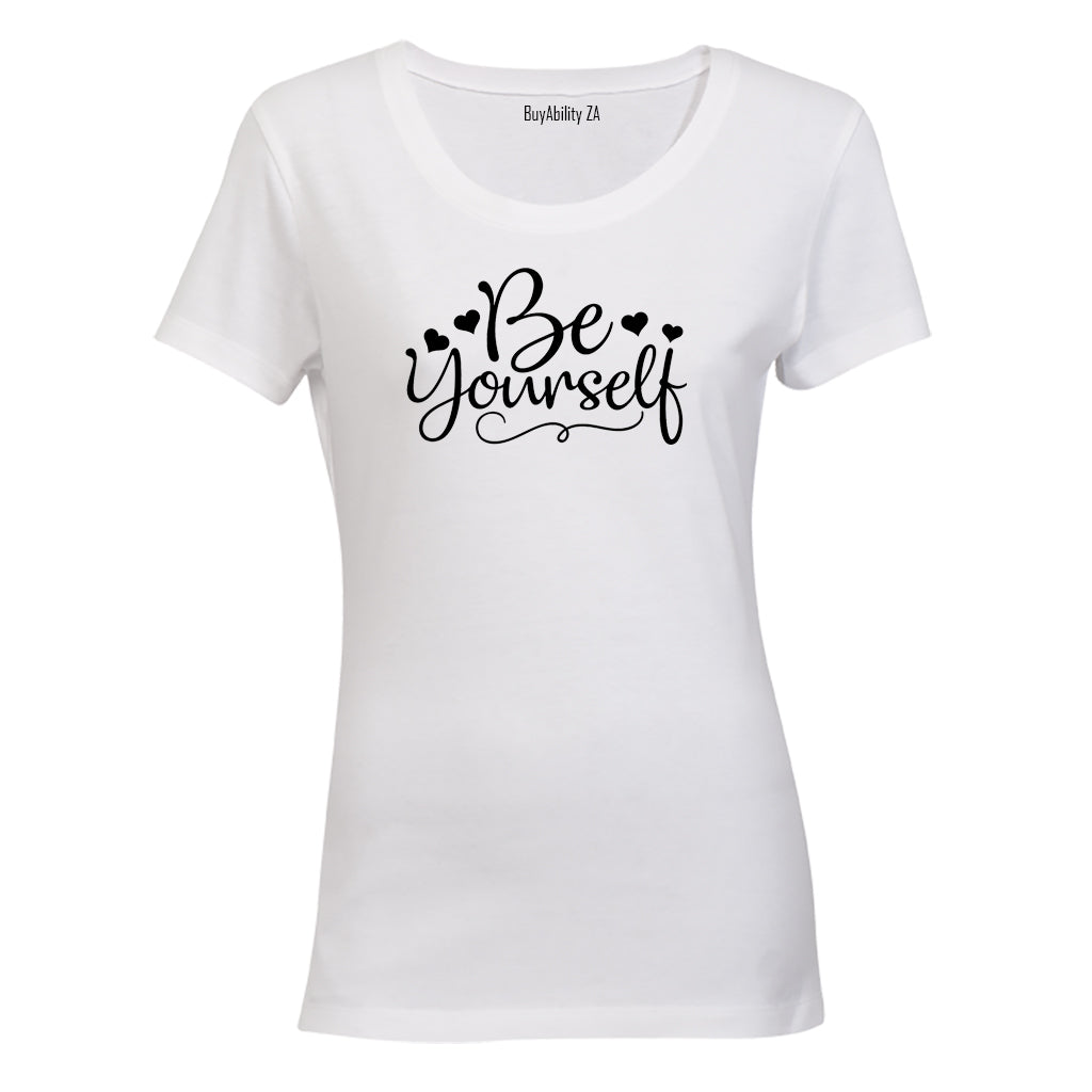 Be Yourself - Hearts - Ladies - T-Shirt