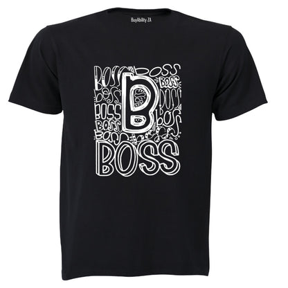 B for BOSS - Adults - T-Shirt - BuyAbility