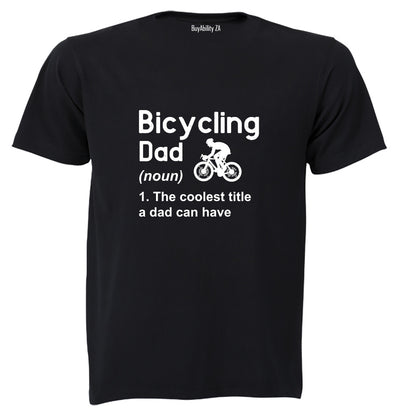 Bicycling Dad - Adults - T-Shirt