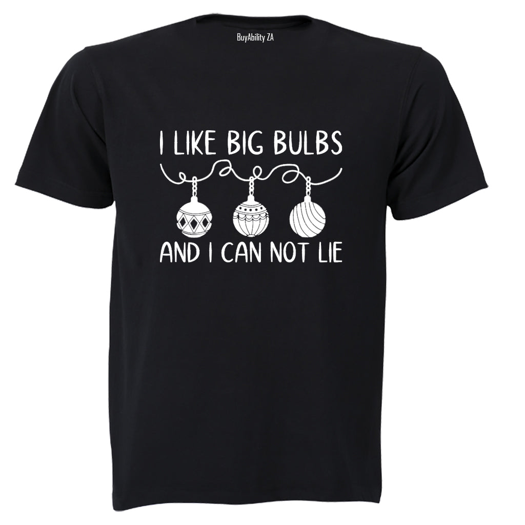Big Bulbs - Christmas - Adults - T-Shirt