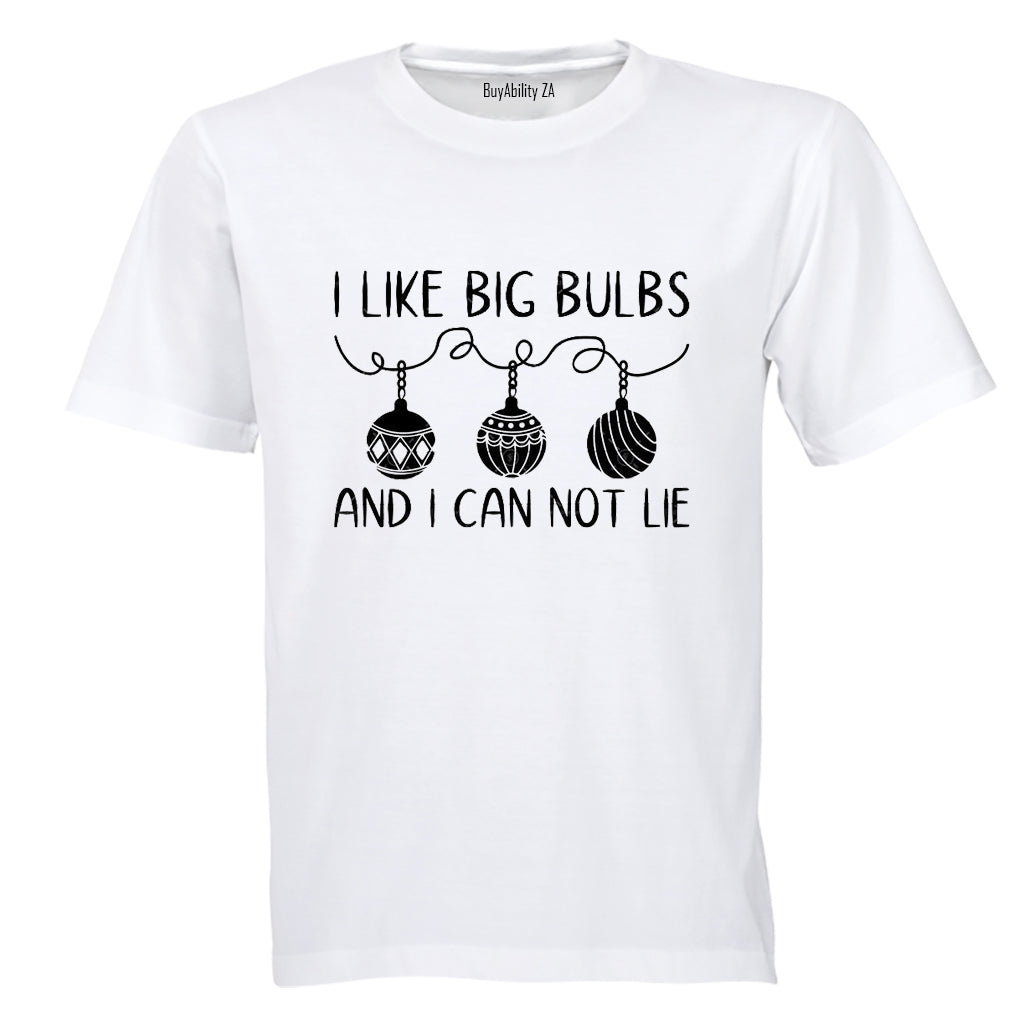 Big Bulbs - Christmas - Adults - T-Shirt