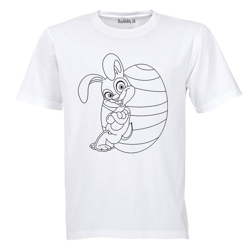 Big Egg - Easter Bunny - Kids T-Shirt