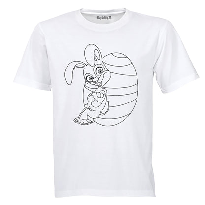 Big Egg - Easter Bunny - Kids T-Shirt