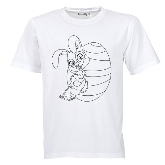 Big Egg - Easter Bunny - Kids T-Shirt