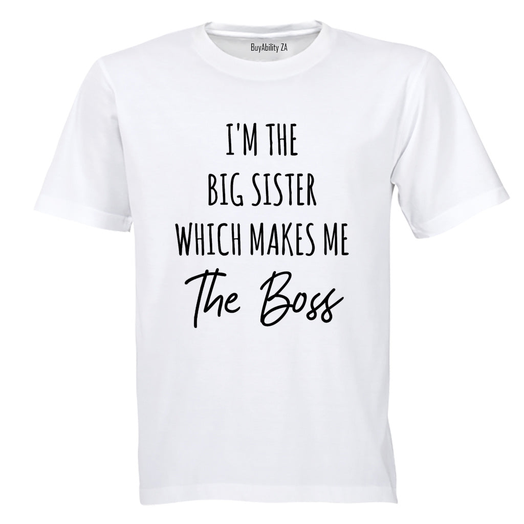 Big Sister - The Boss - Kids T-Shirt