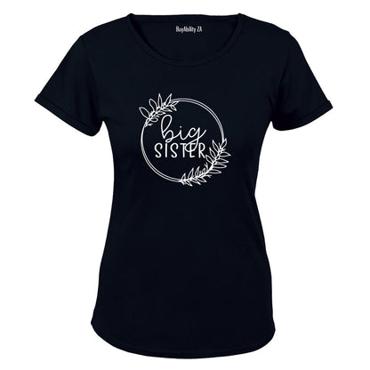 Big Sister - Circular Wreath - Ladies - T-Shirt