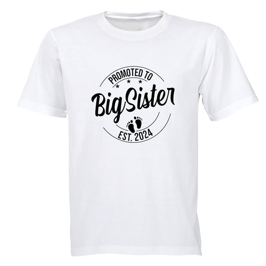 Big Sister 2024 - Circular - Kids T-Shirt - BuyAbility South Africa