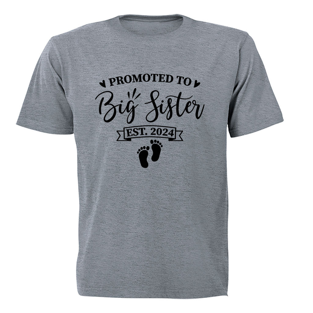 Big Sister EST. 2024 - Kids T-Shirt - BuyAbility South Africa
