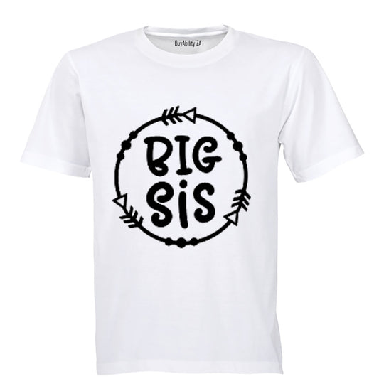 Big Sis - Circular Design - Kids T-Shirt