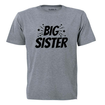 Big Sister Fireworks - Kids T-Shirt - BuyAbility South Africa