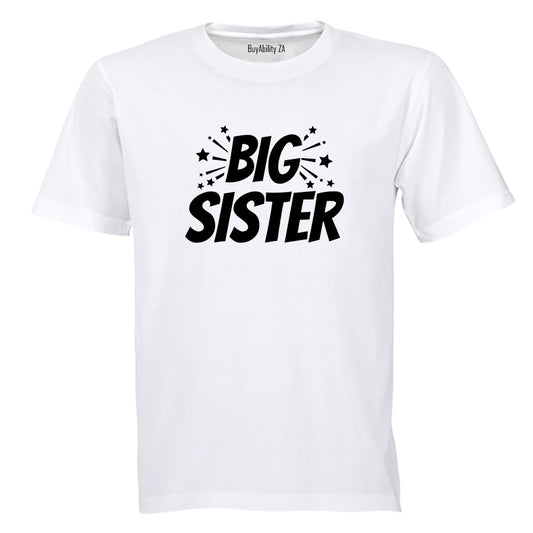 Big Sister Fireworks - Kids T-Shirt - BuyAbility South Africa