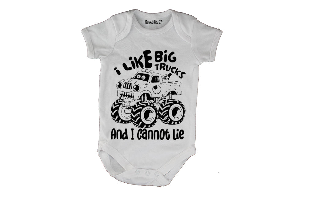 Big Trucks - Baby Grow - BuyAbility South Africa