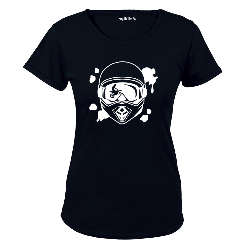Bike Helmet - Ladies - T-Shirt