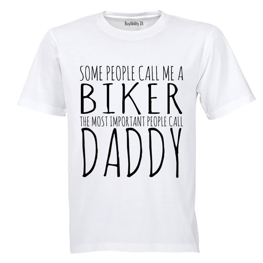 Biker Daddy - Adults - T-Shirt - BuyAbility