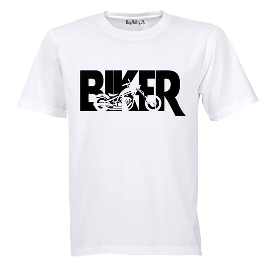 Biker - Adults - T-Shirt - BuyAbility