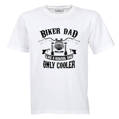 Biker Dad Only Cooler - Adults - T-Shirt - BuyAbility South Africa