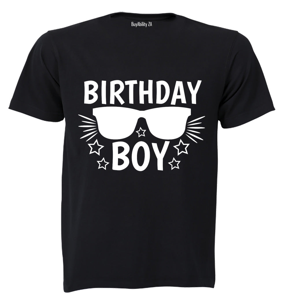 Birthday Boy - Sunglasses - Kids T-Shirt