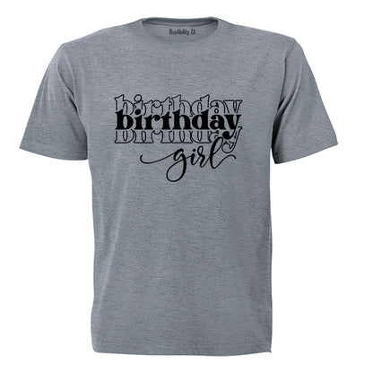 Birthday Girl. Repeat - Kids T-Shirt
