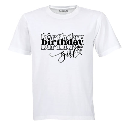 Birthday Girl. Repeat - Kids T-Shirt
