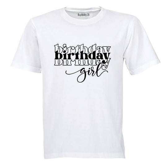 Birthday Girl. Repeat - Kids T-Shirt