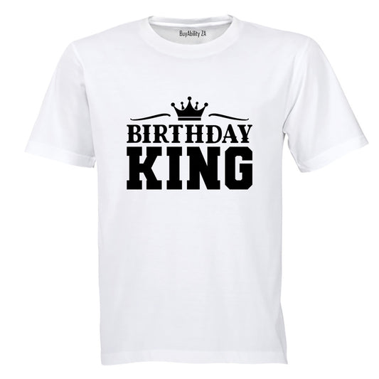 Birthday King - Adults - T-Shirt