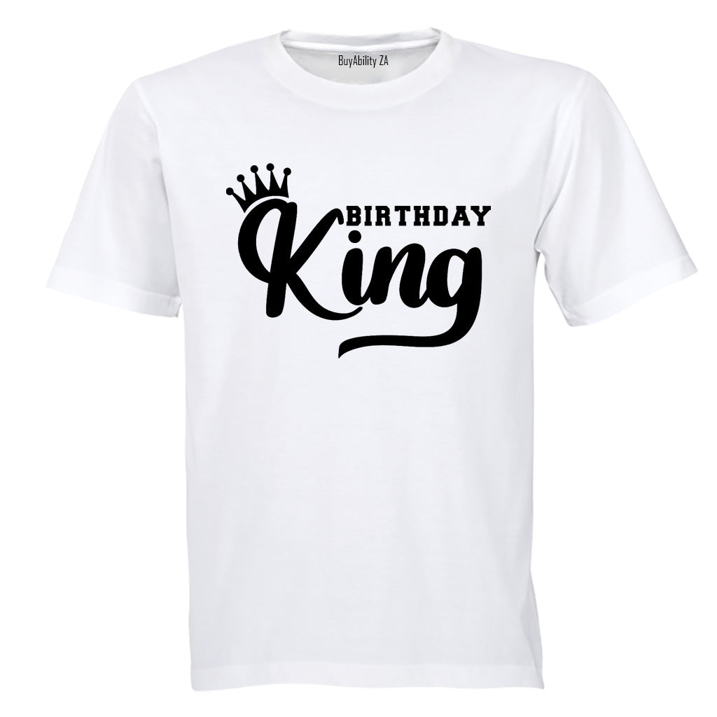 Birthday King - Adults - T-Shirt