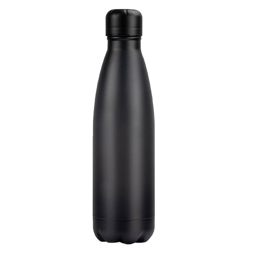 Black Stainless Steel Bottle - 500ml - BuyAbility
